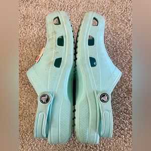 Light Blue Crocs With Jibbitz!